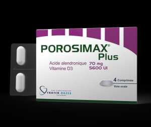 POROSIMAX PLUS 70MG/5600UI COMP. B/04