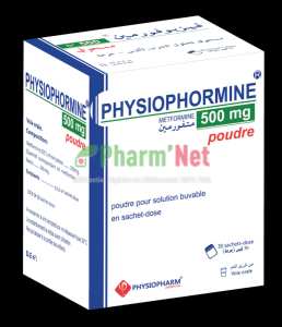 PHYSIOPHORMINE 500MG/SACHET PDRE. P. SOL. BUV. EN SACHET-DOSE B/30 SACHETS