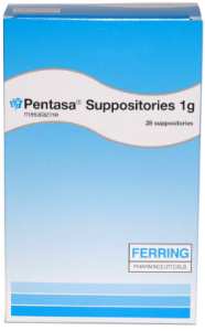 PENTASA 1G SUPPO. B/15