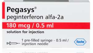 PEGASYS  180µG/0,5ML (OU 360µG/ML) SOL. INJ. SC EN SERING. PRE-REMPLIE B/01 SERINGUE DE 0,5ML