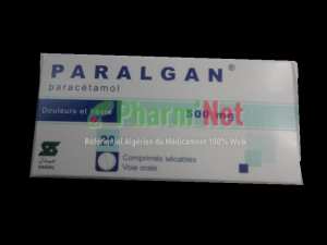 PARALGAN 500MG COMP. SEC. B/20