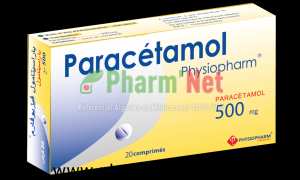 PARACETAMOL PHYSIOPHARM 500MG COMP  B/20