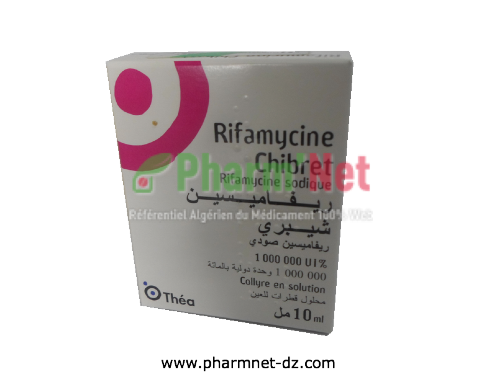 RIFAMYCINE CHIBRET 1 000 000 UI/100ML COLLY. EN SOL. FL/10ML