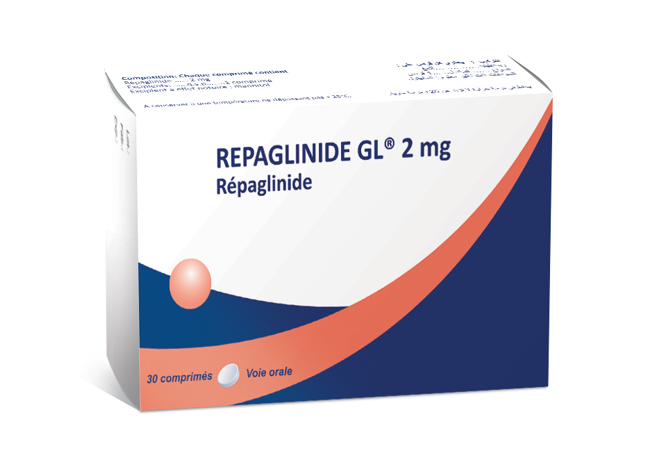 REPAGLINIDE GL 2mg COMP. B/30