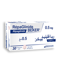 REPAGLINIDE BEKER  0,5MG COMP B/30 ET B/90