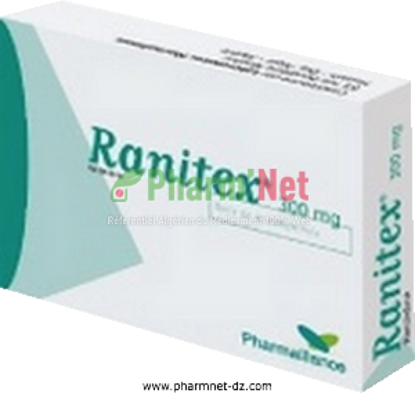 RANITEX 300MG COMP. PELLI. B/10