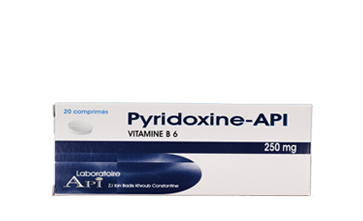 PYRIDOXINE API 250MG COMP. B/20