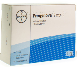 PROGYNOVA 2 2MG COMP.ENRO. B/20