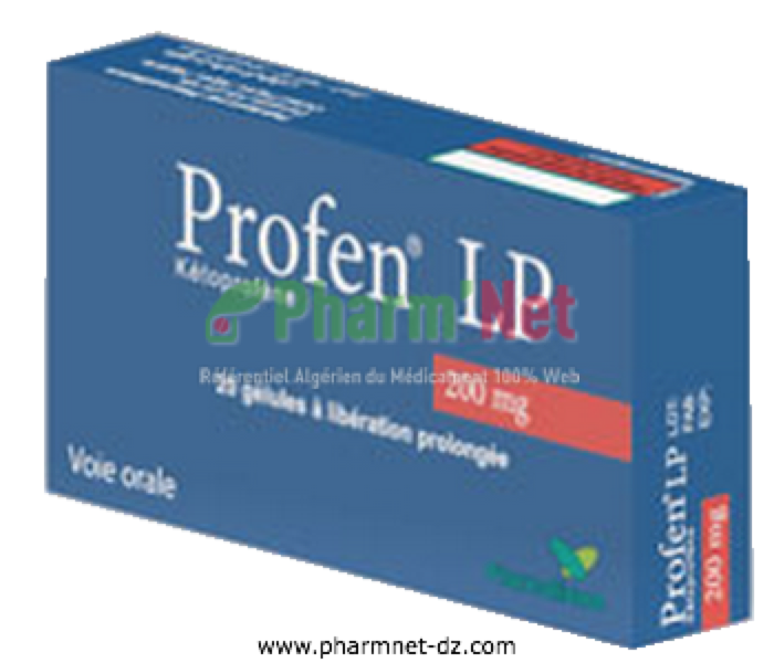 PROFEN LP 200MG GLES. A MICROGRLES. LP B/20