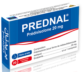 PREDNAL 20MG COMP. SEC. B/20