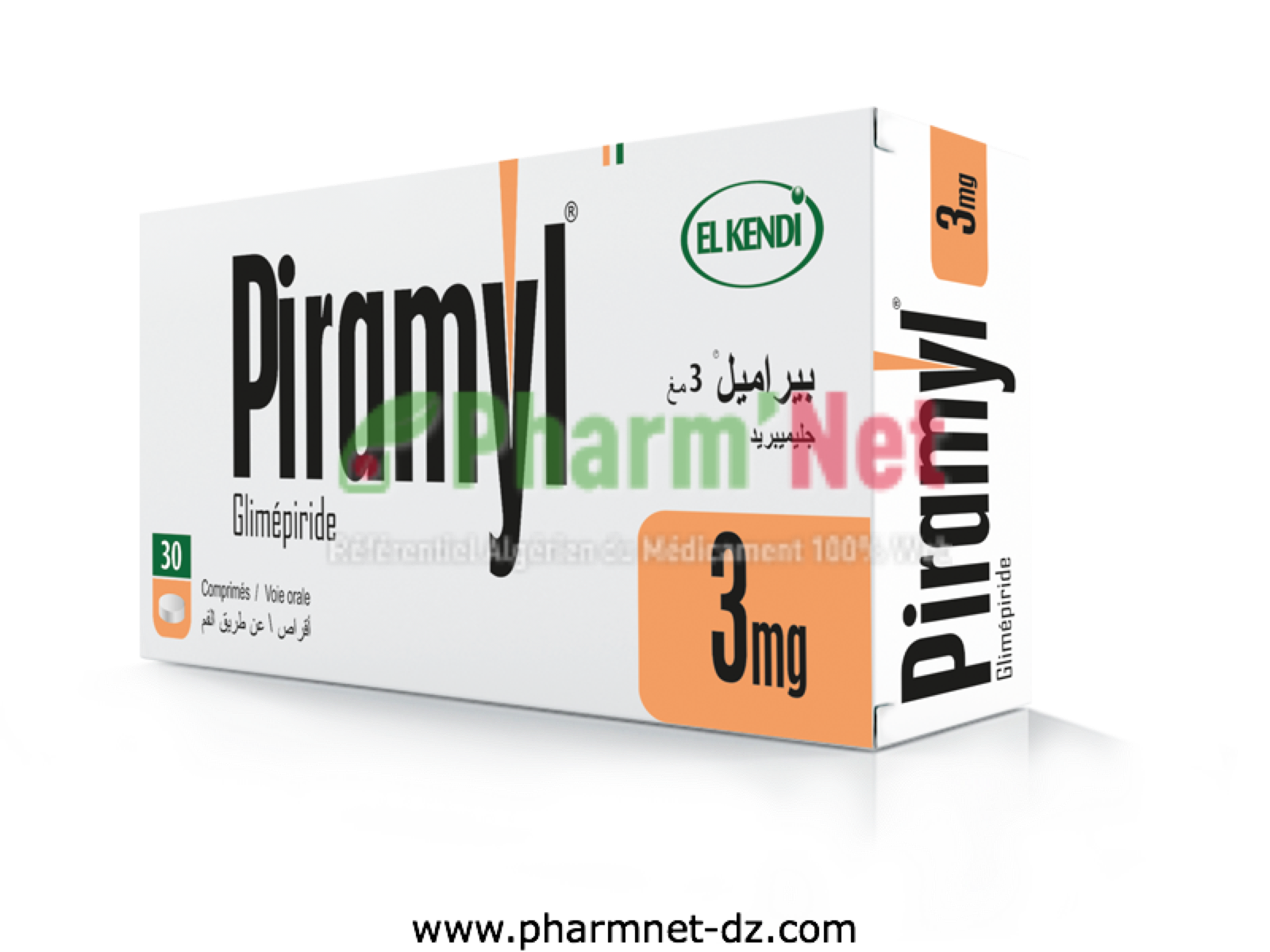 PIRAMYL 3MG COMP. SEC. B/30