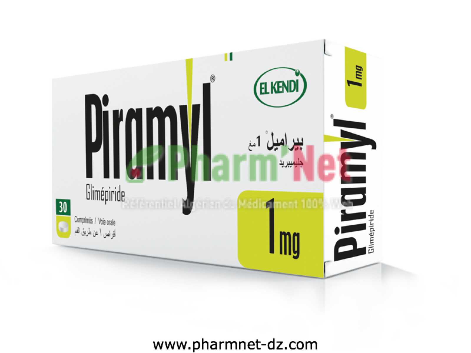 PIRAMYL 1MG COMP. SEC. B/30