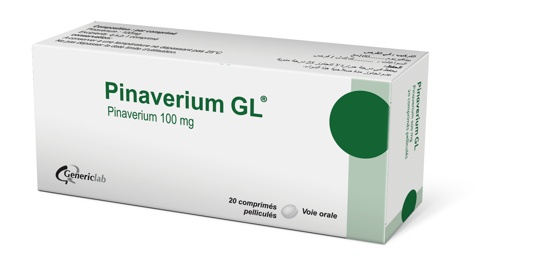 PINAVERIUM GL 100mg COMP.PELL B/20