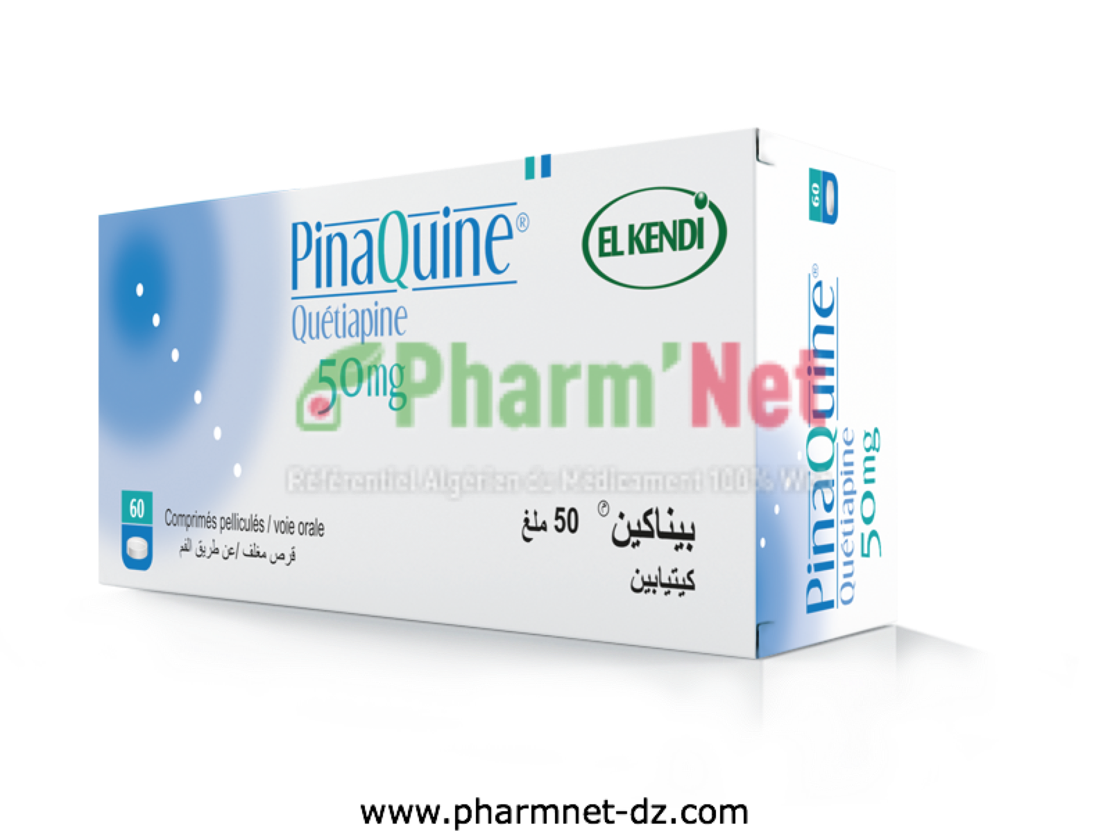PINAQUINE 50MG COMP. PELLI. B/60