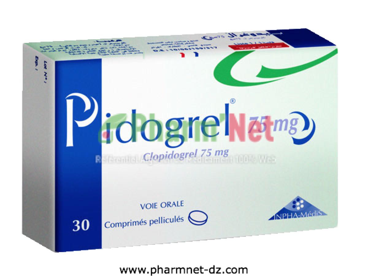 PIDOGREL 75MG COMP. PELLI. B/30