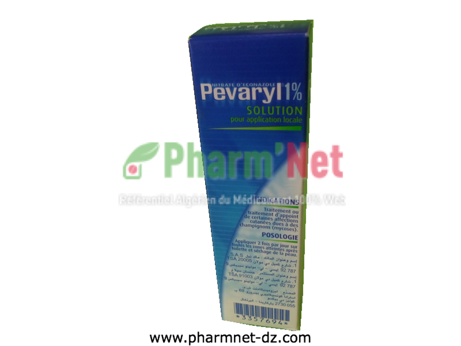 PEVARYL 1G% LAIT DERMIQUE FL/30ML