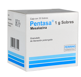 PENTASA 1G/SACH. GRLES. SACH. B/120SACH.