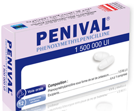 PENIVAL 1 500 000UI COMP. SEC. B/12