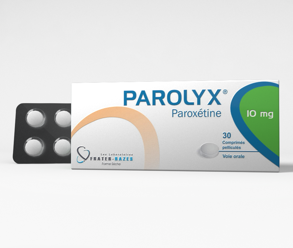 PAROLYX 10mg Paroxétine Comm.Pell BT/30