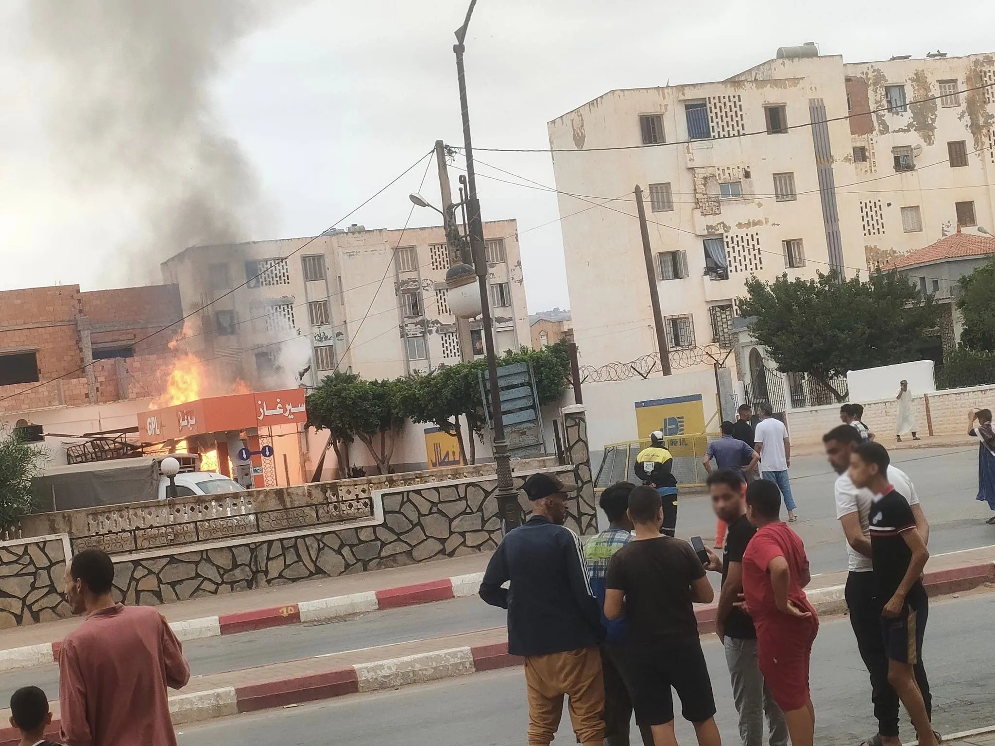 جرحى في انفجار خزان وقود بمستغانم