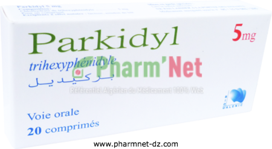 PARKIDYL 5MG COMP.SEC. B/20