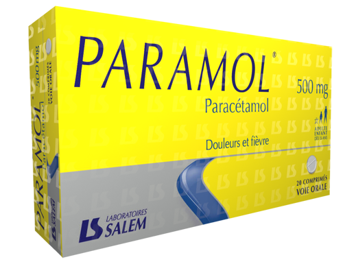 PARAMOL 500MG COMP B/20
