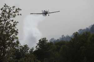 Quatre avions pour éteindre un incendie à Batna