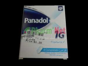 PANADOL 1G COMP. PELLI. SEC. B/08