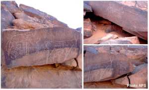 La station de gravures rupestres d' El Hajra  de Taghit classée au patrimoine culturel matériel national