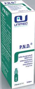 P.N.D. 100MG/350000UI/600000UI/100ML COLLY. EN SOL. FL/3ML
