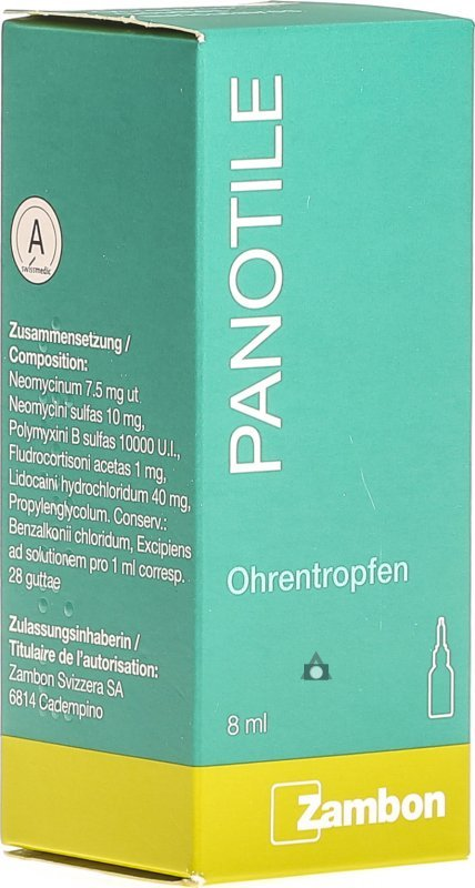 PANOTILE 1000 000UI /1G/ 0,1G / 4G SOL AURIC . GTTES FL/8ML