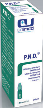 P.N.D. 100MG/350000UI/600000UI/100ML COLLY. EN SOL. FL/3ML