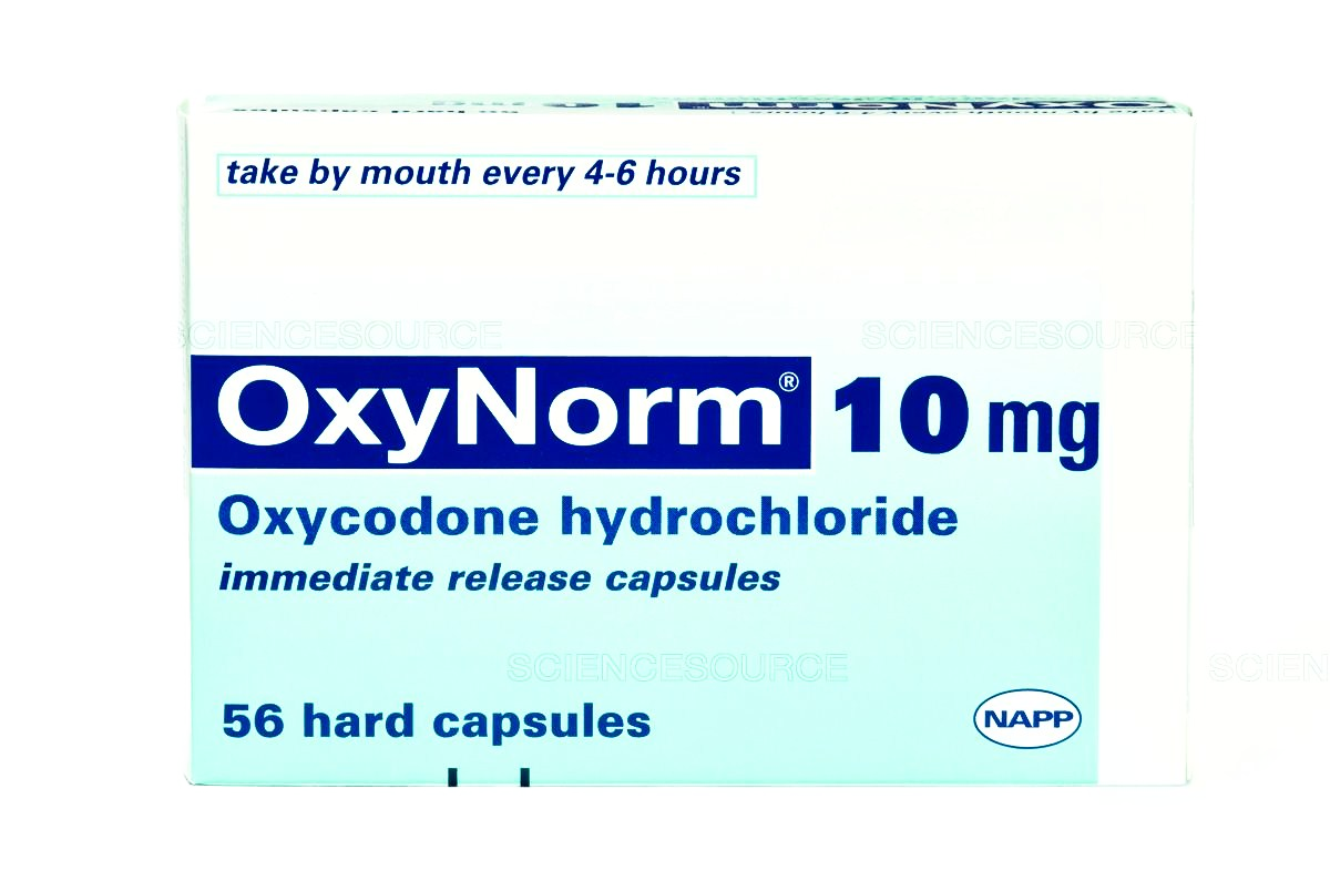OXYNORM 10MG GLES B/56