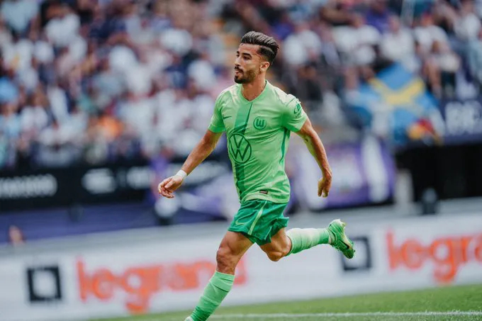 Amoura inscrit son premier but avec Wolfsburg (vidéo)