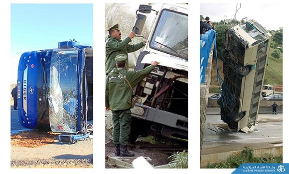 Accidents de la route: 310 morts et 1.286 blessés le 1er mois de la saison estivale