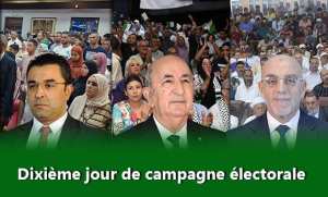 10e jour de la campagne électorale: appel à une large mobilisation le jour du scrutin présidentiel   