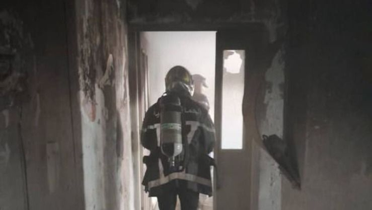 15 مصاب في حريق شقة بسعيدة