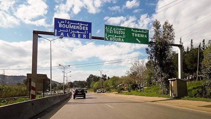 غلق مؤقت للطريق الوطني رقم 5 باتجاه البويرة وتيزي وزو