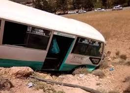 Algérie (Oggaz/Mascara) -  Deux morts et 15 blessés lors du renversement d’un bus