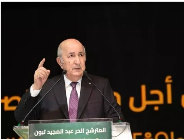 المترشح الحر عبد المجيد تبون في تجمع حاشد بوهران  