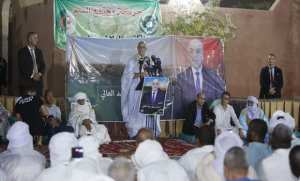 Le candidat Hassani Cherif s'engage depuis Tamanrasset à répondre aux attentes des habitants du sud