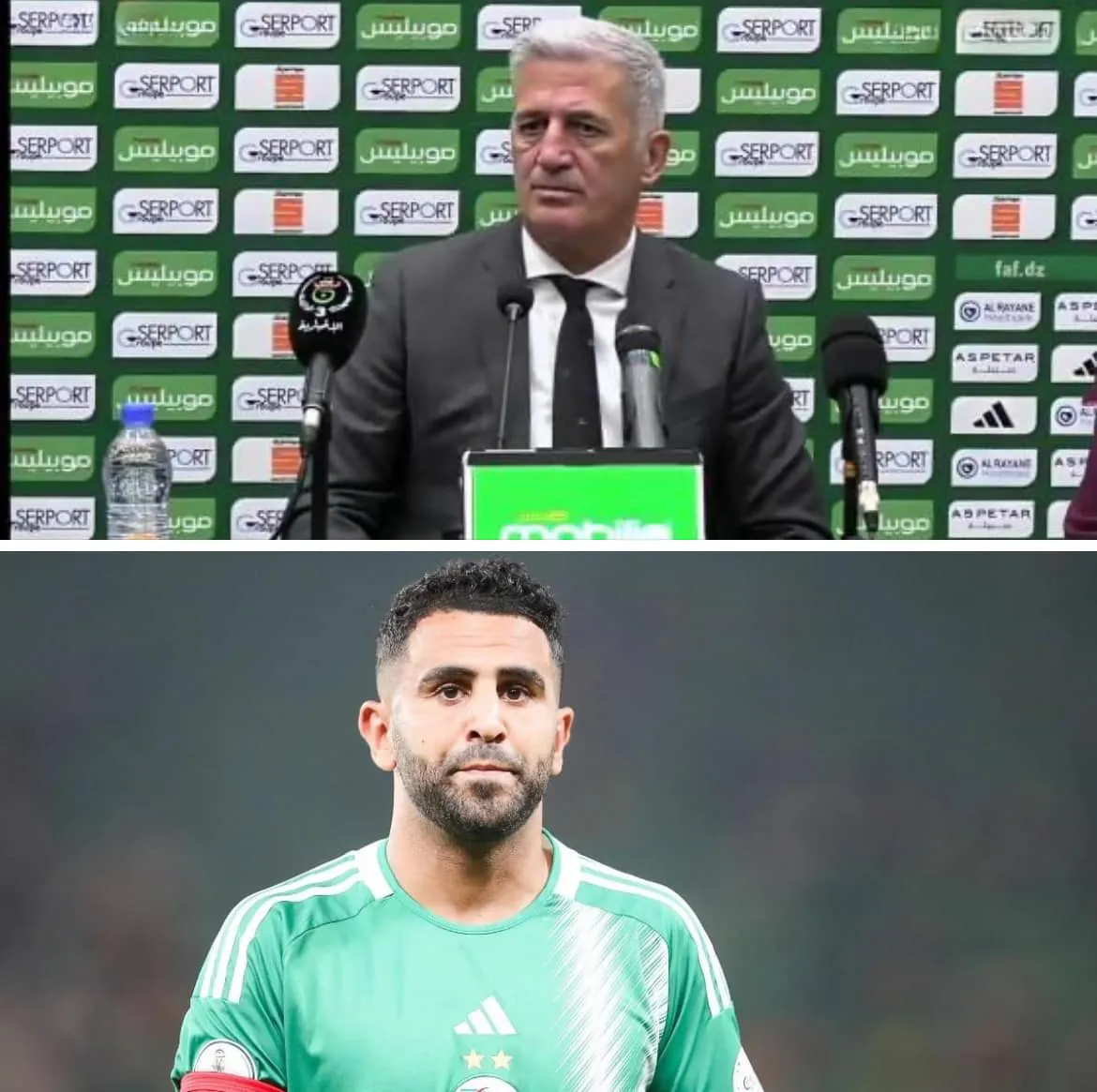 Mahrez point focal de la conférence de presse de Petkovic