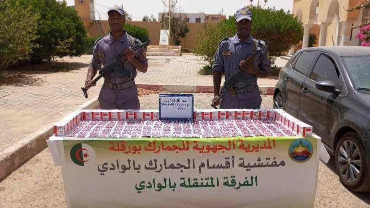 حجز كمية معتبرة من الأقراص المهلوسة بالوادي