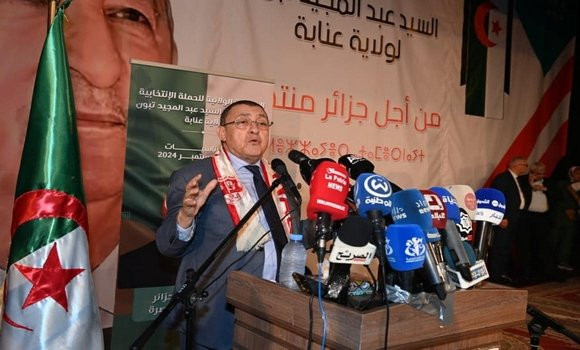 Le candidat indépendant M. Abdelmadjid Tebboune s'engage à poursuivre le soutien aux jeunes