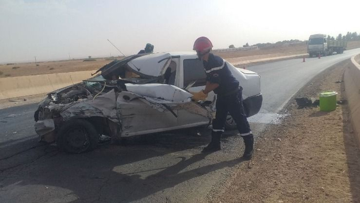 إصابة 6 أشخاص في حادث مرور بالمدية