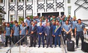 Qualifs-CAN2025 Algérie-Guinée équatoriale: arrivée de la sélection algérienne à Oran