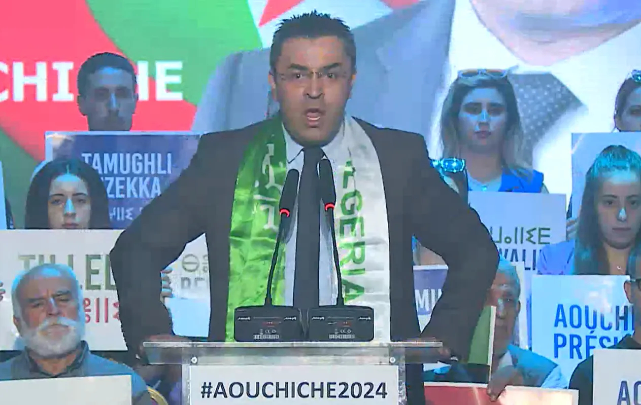 « Je suis le candidat d'une Algérie une et indivisible »