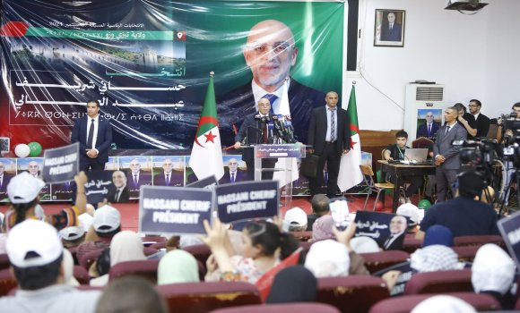 Présidentielle: Hassani Cherif appelle depuis Tizi-Ouzou au renforcement de l'unité nationale