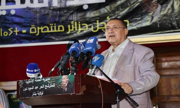 Présidentielle: Voter massivement pour M. Abdelmadjid Tebboune pour qu'il poursuive son 'uvre de développement global du pays