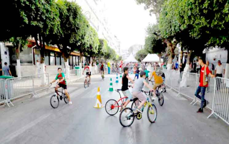 Algérie - Organisée à Alger à l’occasion des vacances scolaires: Clôture de la manifestation «Soirée sans voiture»